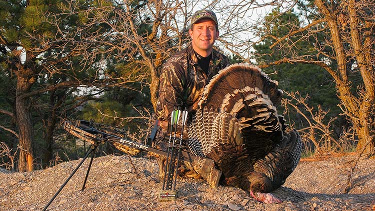 where do you shoot a turkey with a crossbow