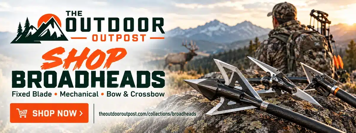 Advertisement: Shop broadheads at The Outdoor Outpost