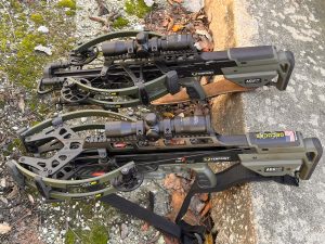 Size comparison between TenPoint TX 28 and TRX 26