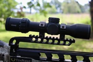 The Hawke XB30 Zoom FFP mounted and tested on a TenPoint Vengent S440.